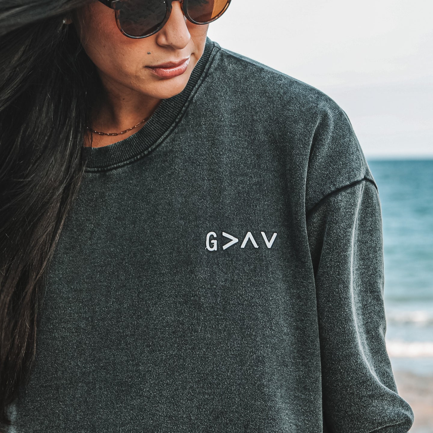 God Is Greater Than The Highs And The Lows Crewneck