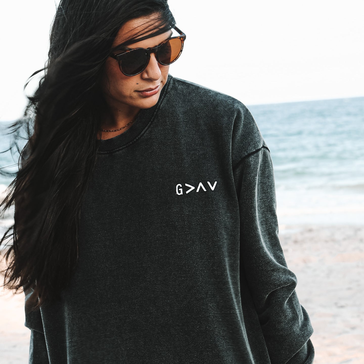 God Is Greater Than The Highs And The Lows Crewneck