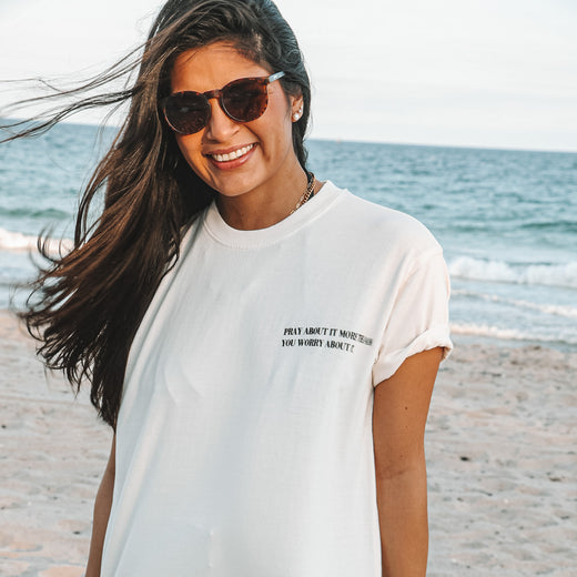Pray More Worry Less Tee
