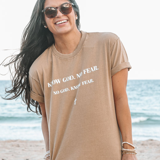 Know God No Fear Tee