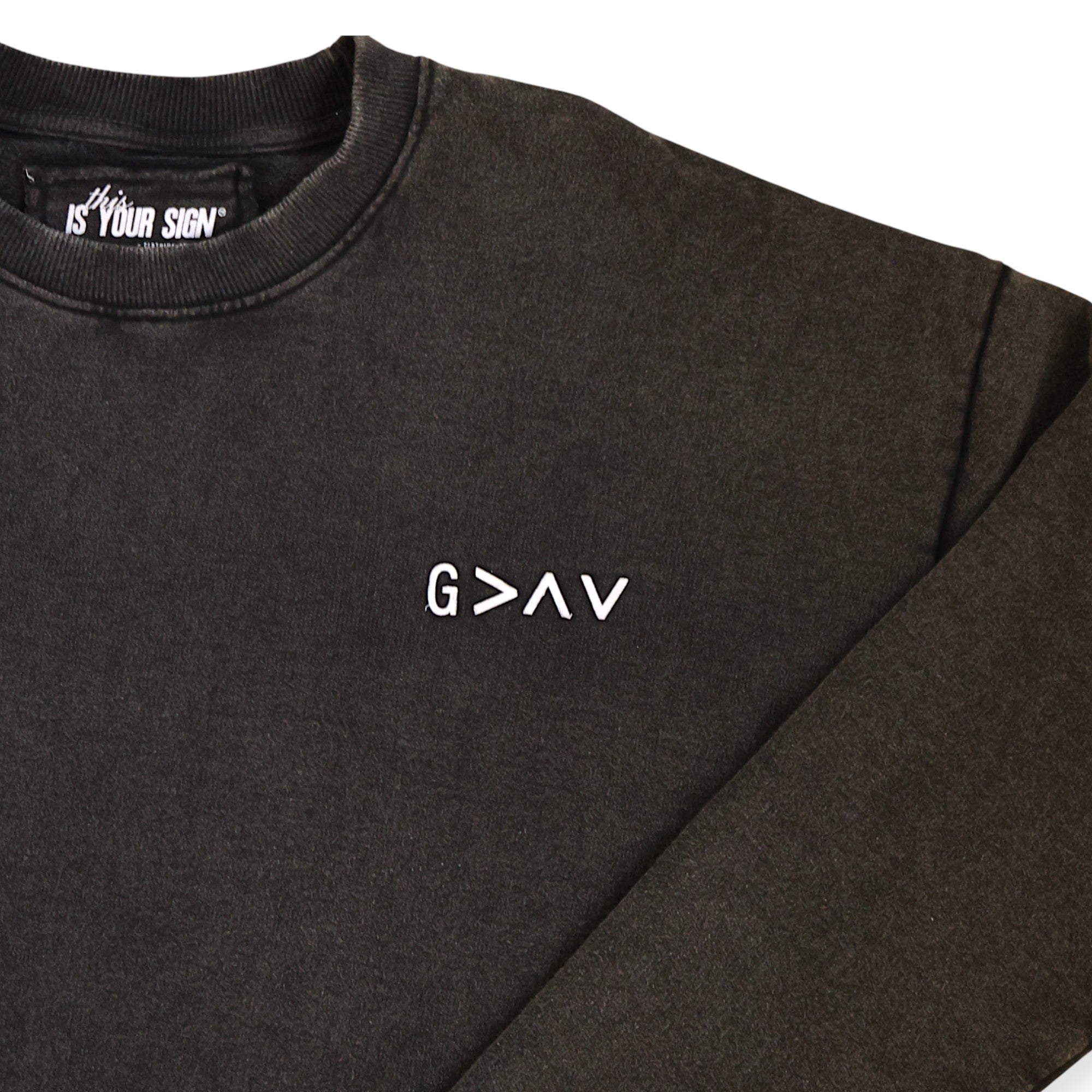 God Is Greater Than The Highs And The Lows Crewneck