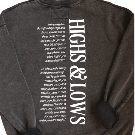 God Is Greater Than The Highs And The Lows Crewneck