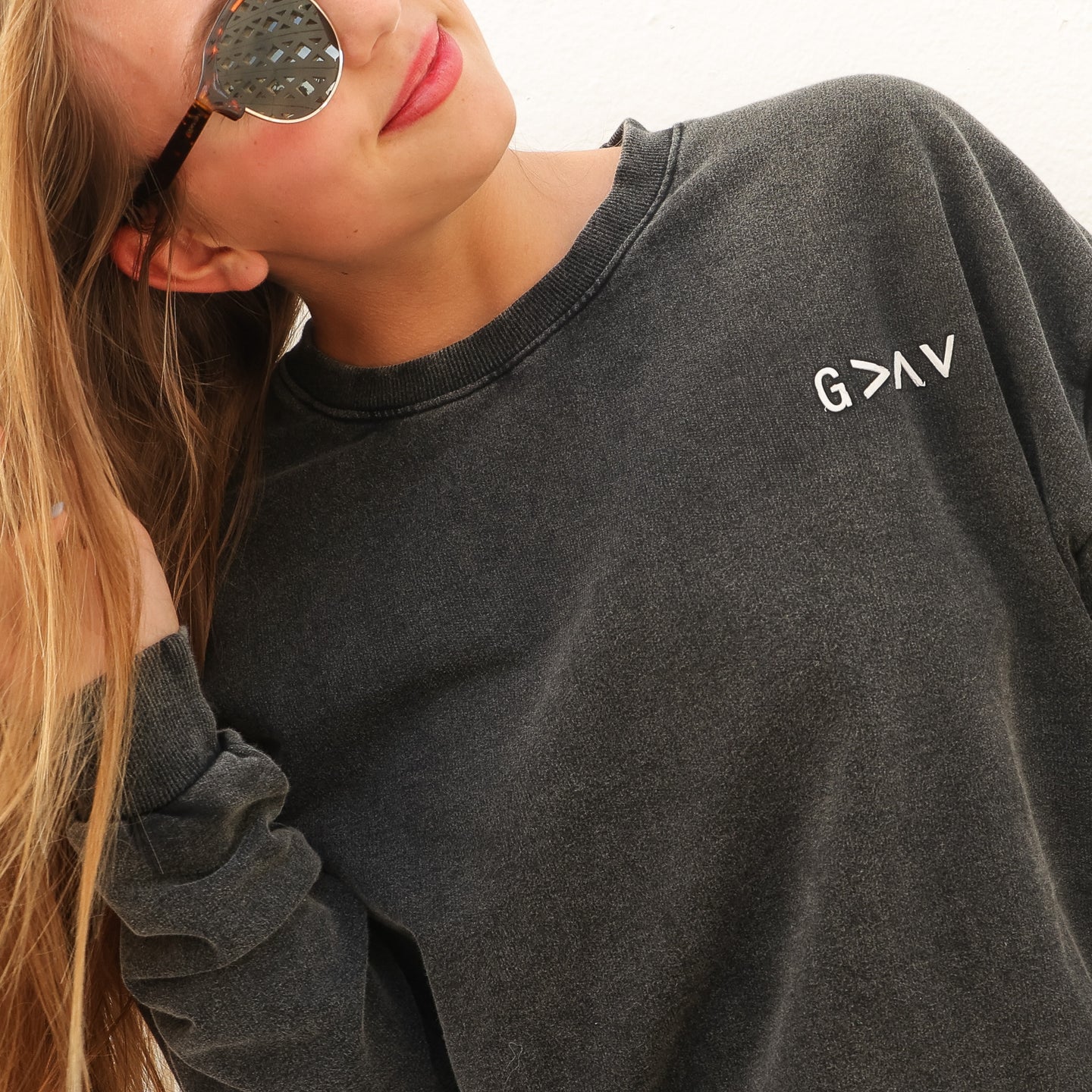 God Is Greater Than The Highs And The Lows Crewneck